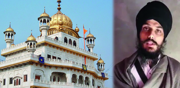 Amritpal's eye on the Akal Takht meeting, the news of self-surrender