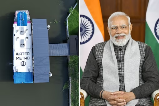 PM Modi will flag off the country's first water metro in Kochi
