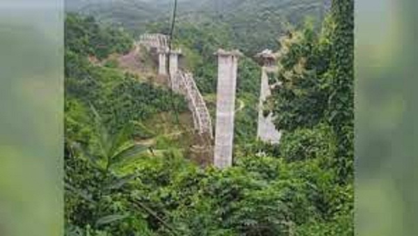Under-construction railway bridge collapses in Mizoram, 17 dead so far, many feared missing
