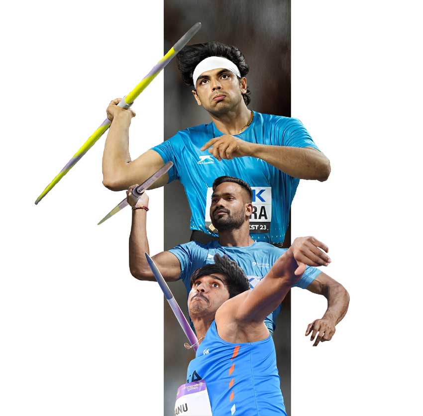 Neeraj's golden campaign in javelin throw