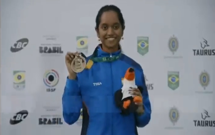 Indian shooter Elavenil Valarivan wins gold in ISSF World Cup: Scored 252.2 in 10 meter rifle final