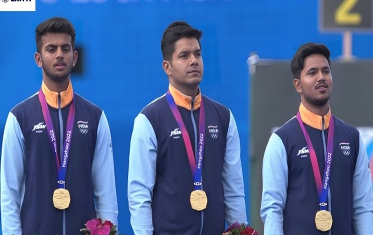 Asian Games: India's medal rush continues with a gold medal in mixed doubles event of Squash & Archery compound women’s team event
