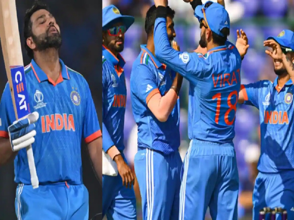 WORLDCUP 2023: Indian batsmen showed their fierce form against Afghanistan, India registered a resounding victory