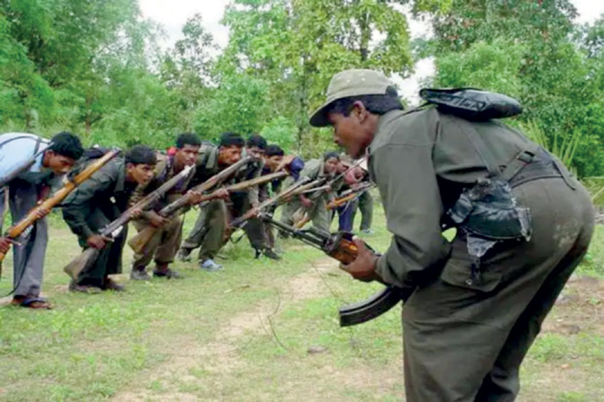 MAOISTS NOW ON THEIR LAST LEG