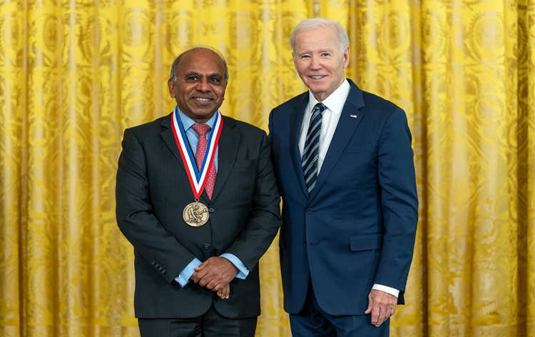US Prez Biden bestows National Medal of Technology and Innovation upon two Indian American scientists