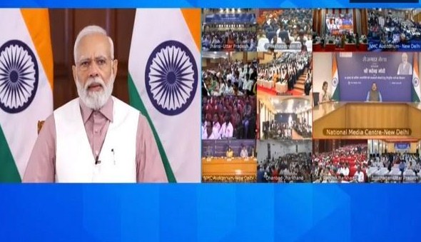 PM Modi distributes 50,000 appointment letters under Rozgar Mela