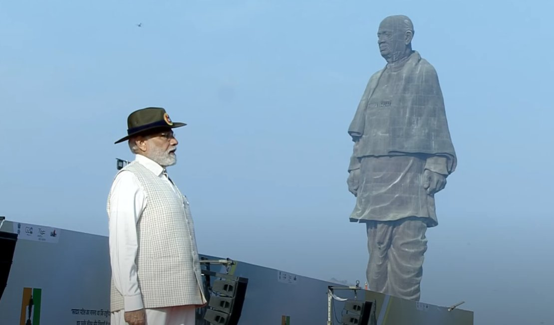 The Statue of Unity represents the ideals of Ek Bharat Shreshtha Bharat: PM Modi
