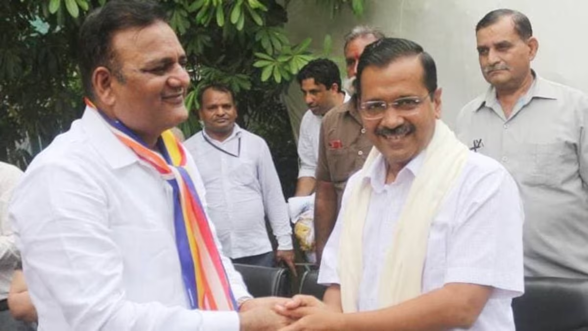 Before Kejriwal's appearance, ED raids the house of another AAP minister Rajkumar Anand