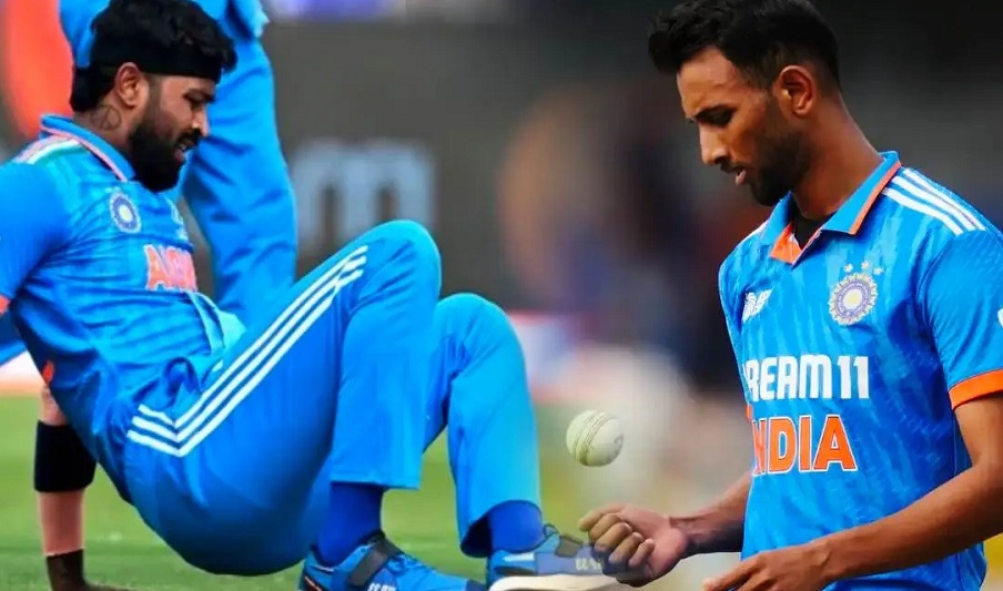 World Cup 2023: Big blow to the Indian team, Hardik Pandya out of the World Cup due to injury, Prasidh Krishna gets place