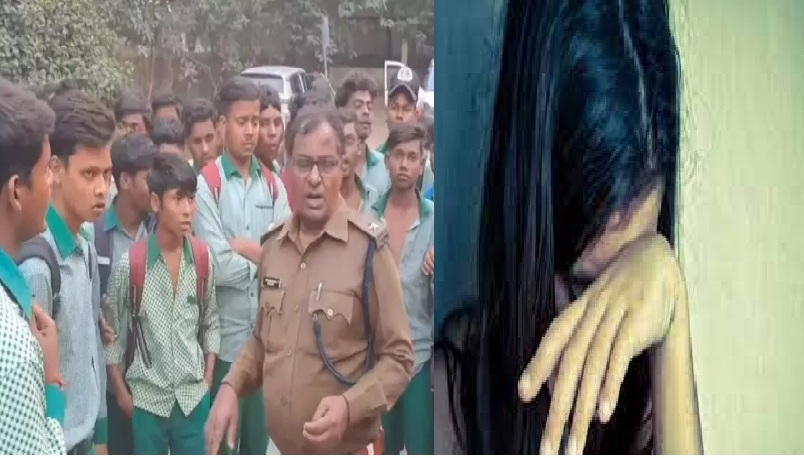 In Ramgarh of Jharkhand, girl students were molested after entering the school, when they protested, students were beaten up, 24 injured