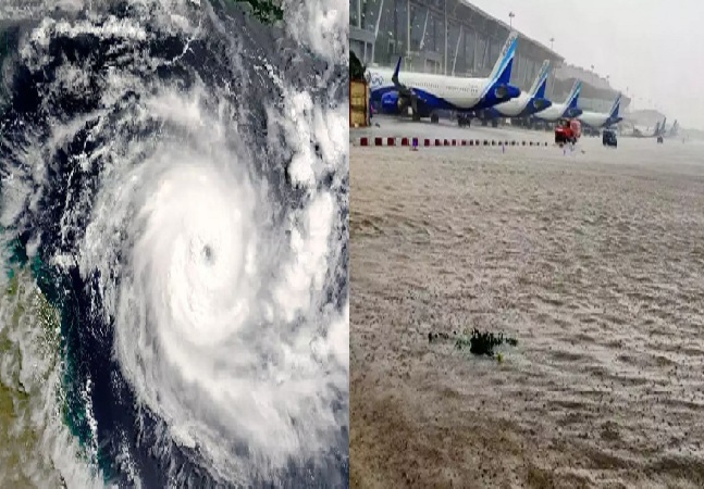 Cyclonic storm 'Maichong' causes heavy rains, danger of flood in Chennai, offices-schools closed, 5 dead