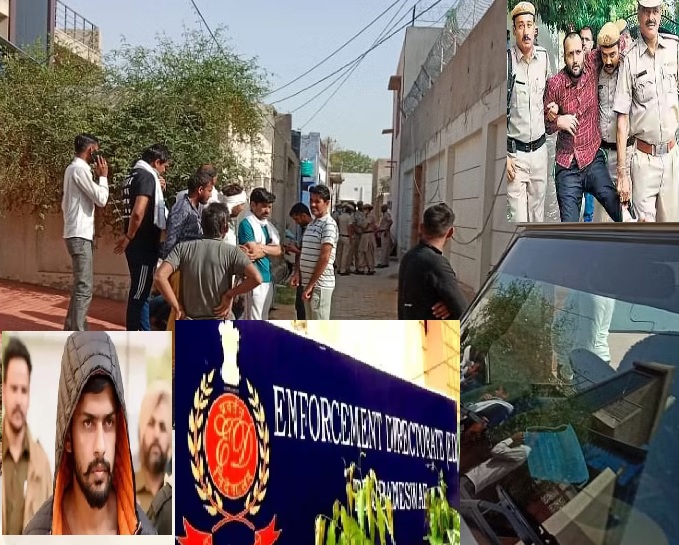 ED clamps down on Lawrence Bishnoi's close associates in money laundering case, raids 13 locations