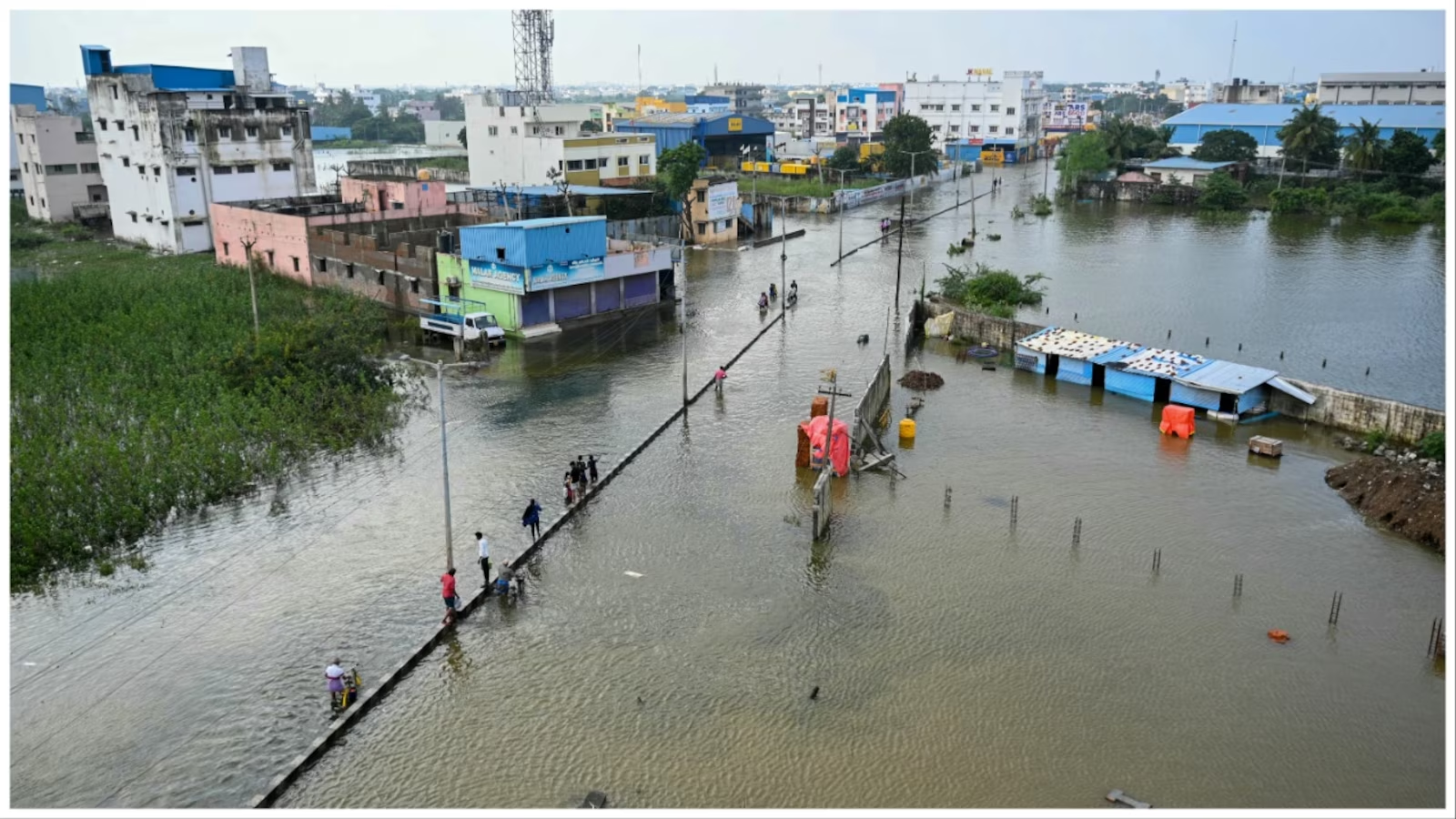 Cyclone Michaung Unleashes Chaos in Chennai: A Call to Address Climate Crisis and Urban Infrastructure