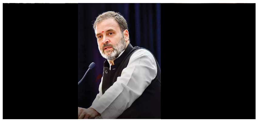 Rahul Gandhi's slipping tongue