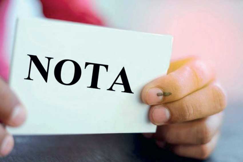 Disadvantages of NOTA