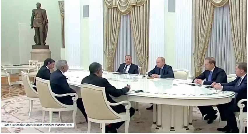 Dr. S Jaishankar's Visit to Russia : Strengthening the Strategic Partnership