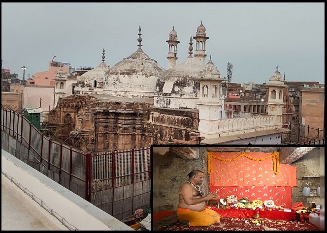 Hindu side demands repair of 500 year old dilapidated roof of Gyanvapi Talgrih in Varanasi Court