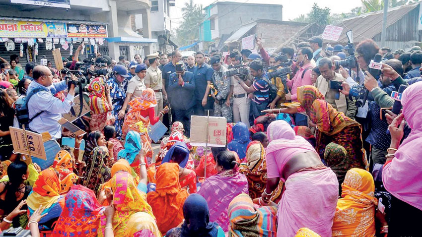 SANDESHKHALI UNDER SEIGE-BATTLING LAWLESSNESS AND INJUSTICE