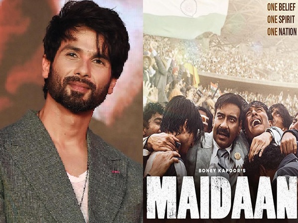 Shahid Kapoor praised Ajay Devgan's film Maidaan, said- 'Good films deserve to be seen'