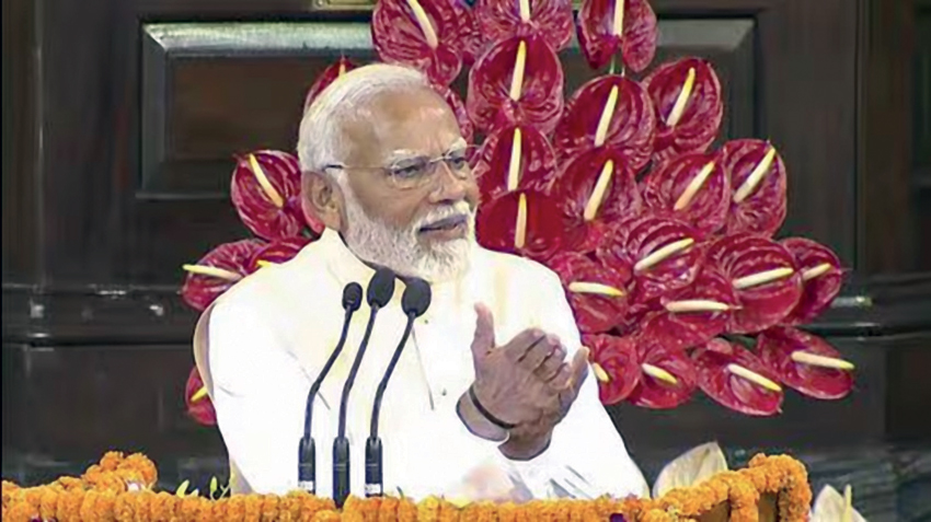Modi Still Standing Tall Amidst Adversity  