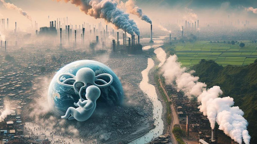 Environmental pollution and health crisis