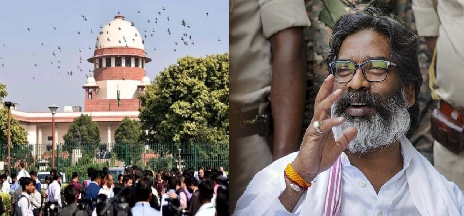 CM Hemant Soren's troubles increase, ED reaches Supreme Court against bail in alleged land scam case