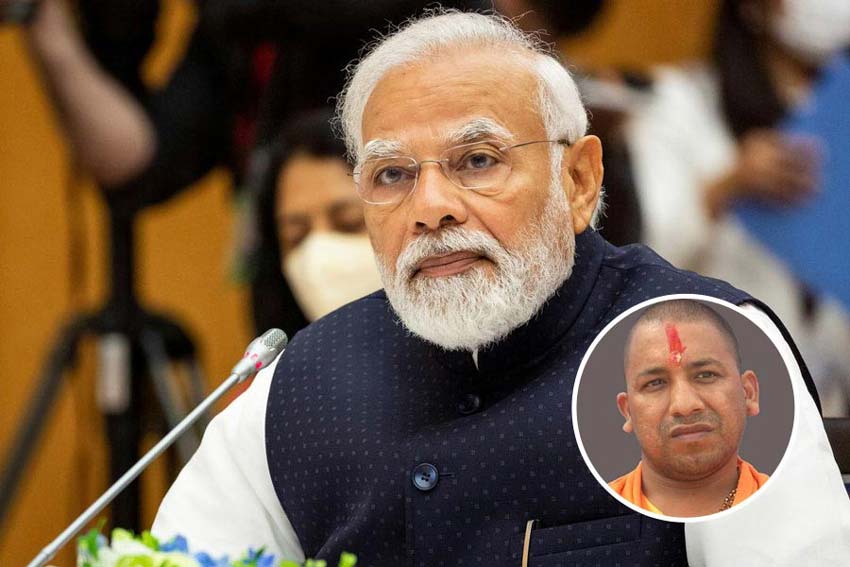 Modi-Yogi's shine remains intact Then why the falling graph of BJP?