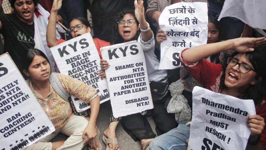 Why were NEET UG and NET exams made a weapon?