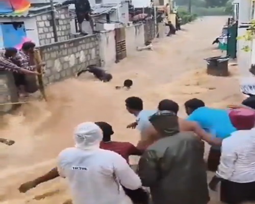 Telangana Rains Claim 16 Lives; Government Intensifies Relief Efforts