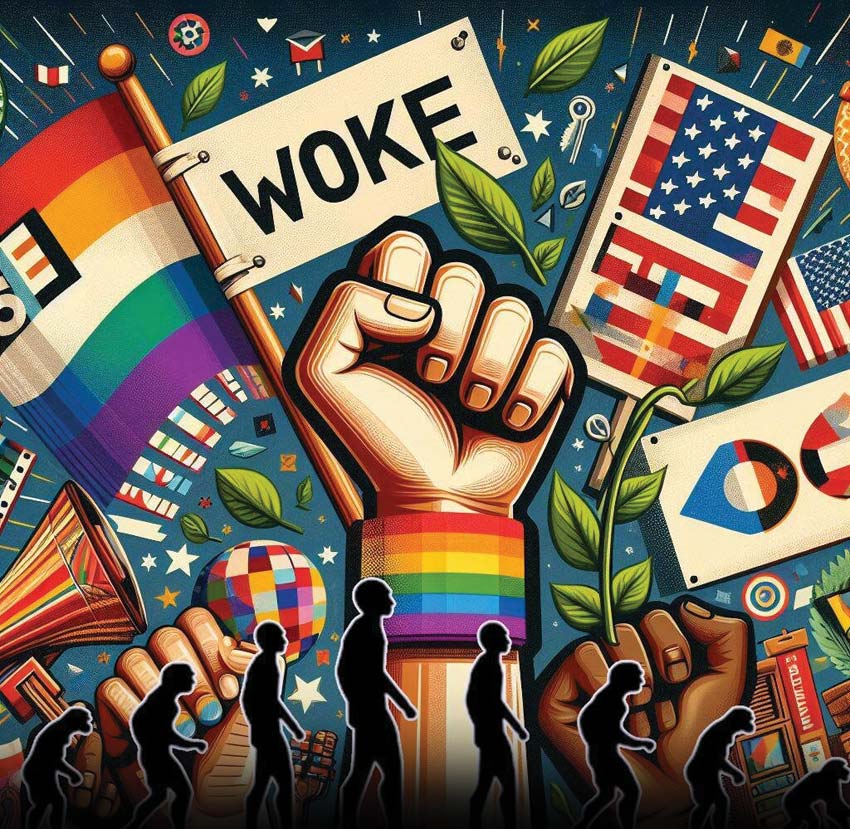 How does Wokeism harm national ethos?