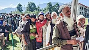 Message from the bumper voting in Jammu and Kashmi