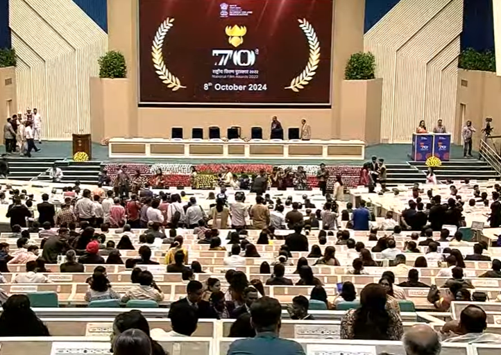 70th National Film Awards ceremony begins in Delhi, President honors winners