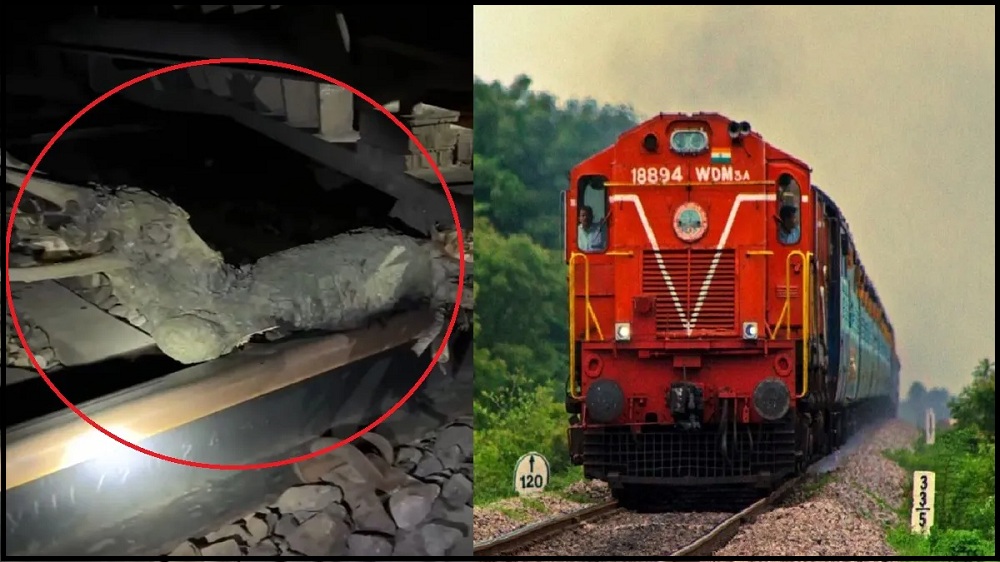 Once again an attempt is made to derail the train in UP, Bareilly-Varanasi Express boarded a 10 kg piece of wood