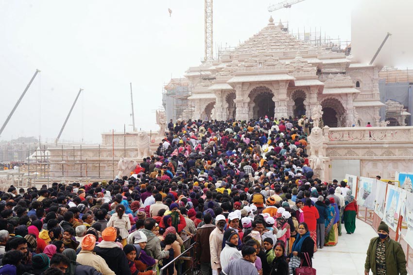 of Ram and Roti  Ayodhya becoming the center
