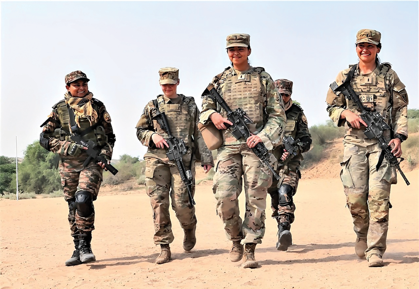 Women in Combat  in India and America