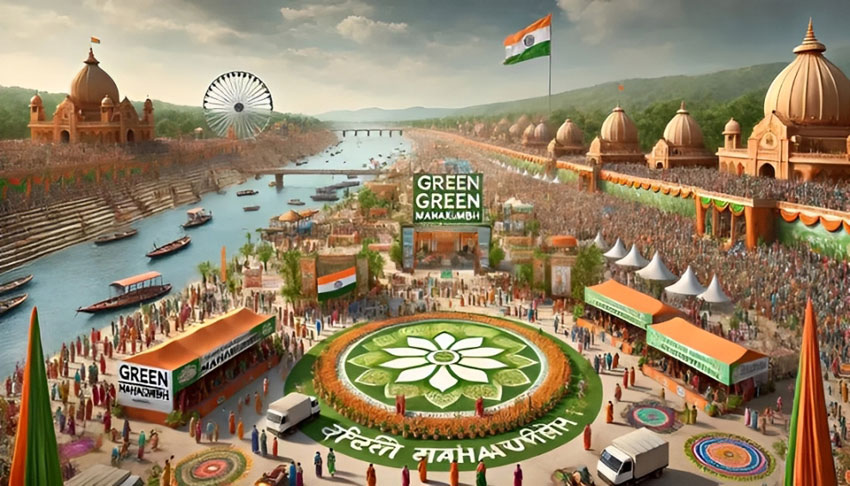 A Green Maha Kumbh : Uttar Pradesh's Commitment to Environmental Sustainability