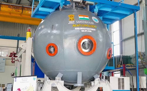 India Prepares to Deploy First Human-Operated Underwater Submersible as Part of Deep Ocean Mission