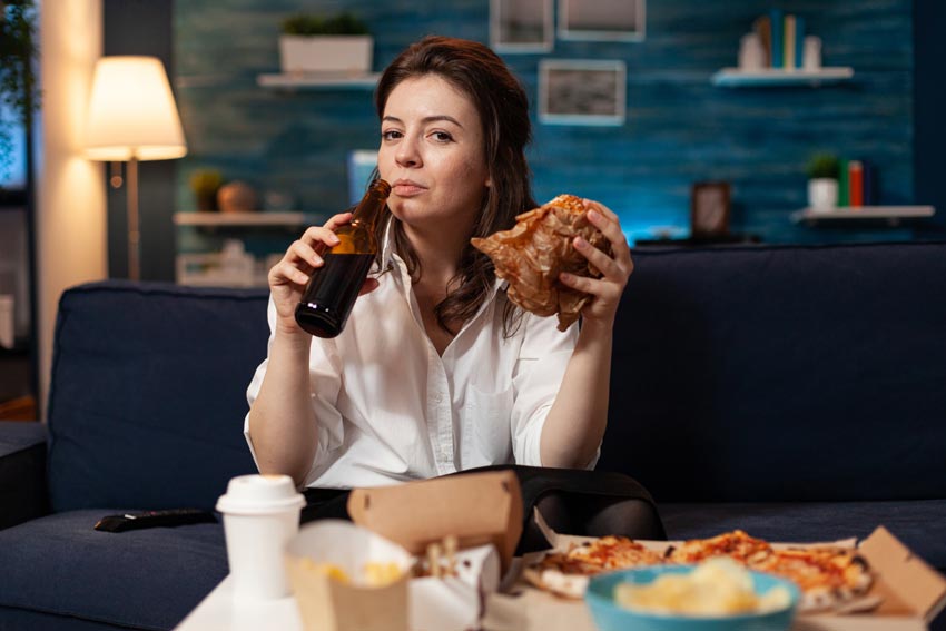 Health problems that arise from consuming processed, fast foods