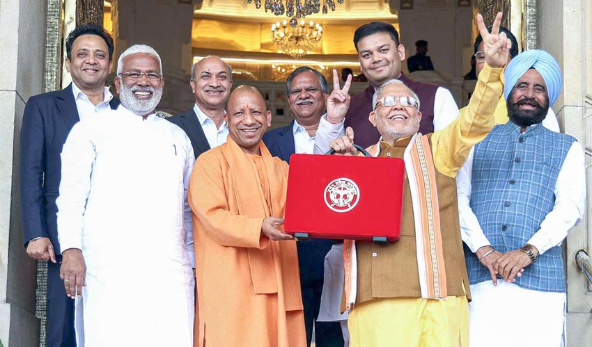 Yogi government's budget dedicated to Sanatan, faith and development