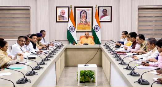 Chief Minister Yogi Adityanath held a meeting with officials regarding the upcoming festivals
