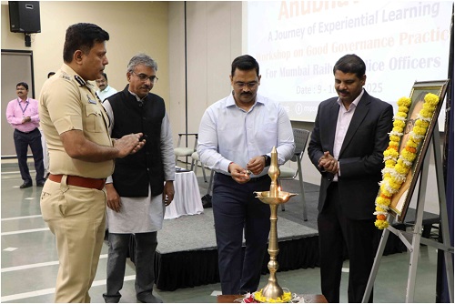 Railway Police get trained in health, Yoga, environment, literature & management: Rambhau Mhalgi Prabodhini conducts 2-day workshop under the ‘Anubhav’ initiative