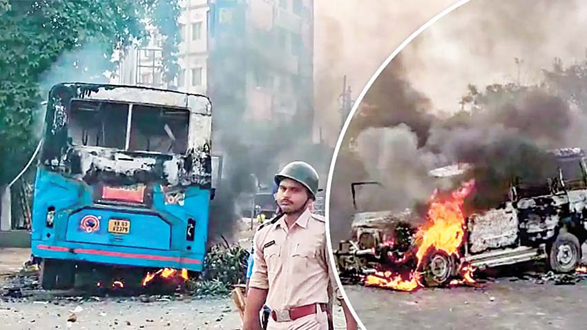 In Bengal immersed in anarchy: Darkness of despair