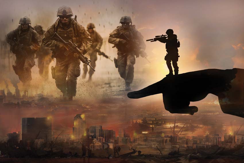 India destroyed terrorist hideouts on the strength of economic progress