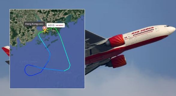 Air India flight AI315 coming from Hong Kong to Delhi returned after engine trouble, know the full news