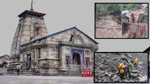 Big Update: Kedarnath Yatra stopped due to heavy rains, passengers stranded in Sonprayag and Gaurikund, Meteorological Department issued alert