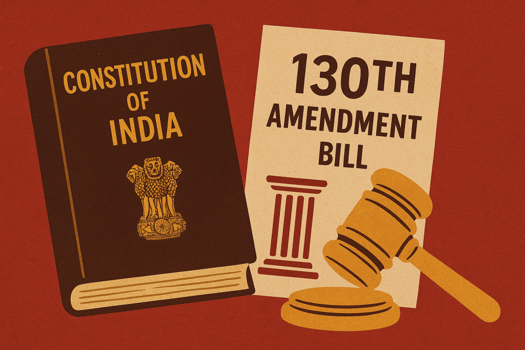 The 130th Amendment: : A Crossroads for Indian Democracy