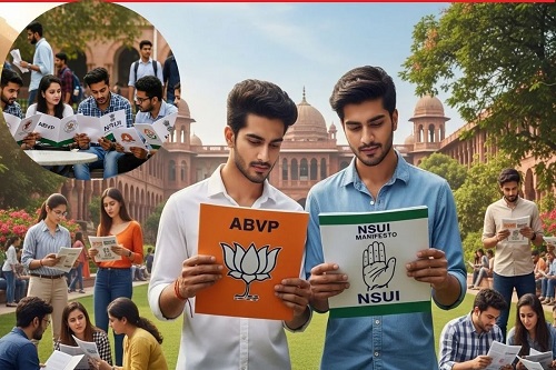 ABVP Secures Decisive Victory in DUSU Elections, Wins Three Key Posts