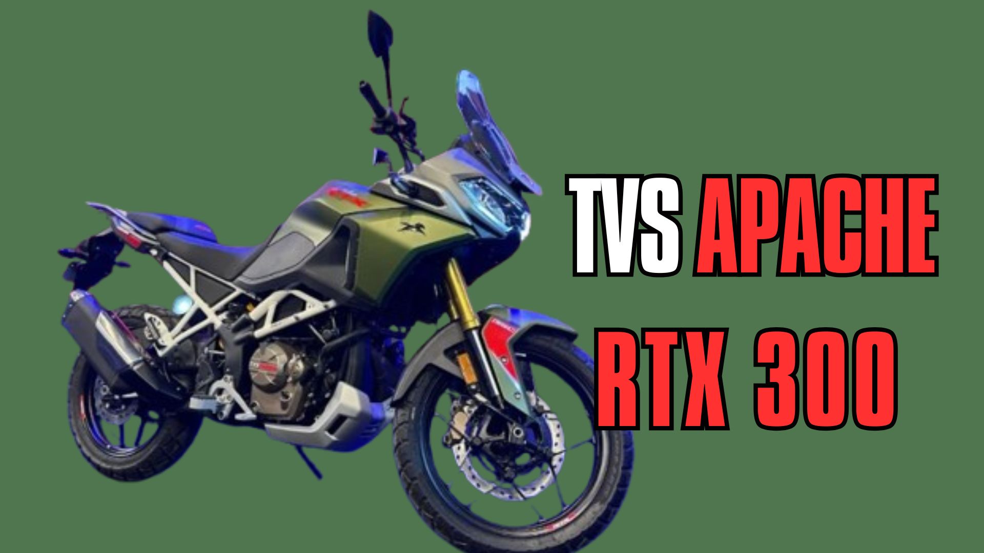 TVS Apache RTX 300 bike of the APACHE series launched in India, know the features and price of the bike