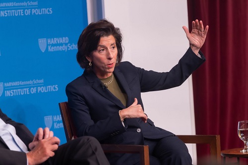 Former Commerce Secretary Raimondo Warns Trump Trade Policy Weakens U.S. Global Standing