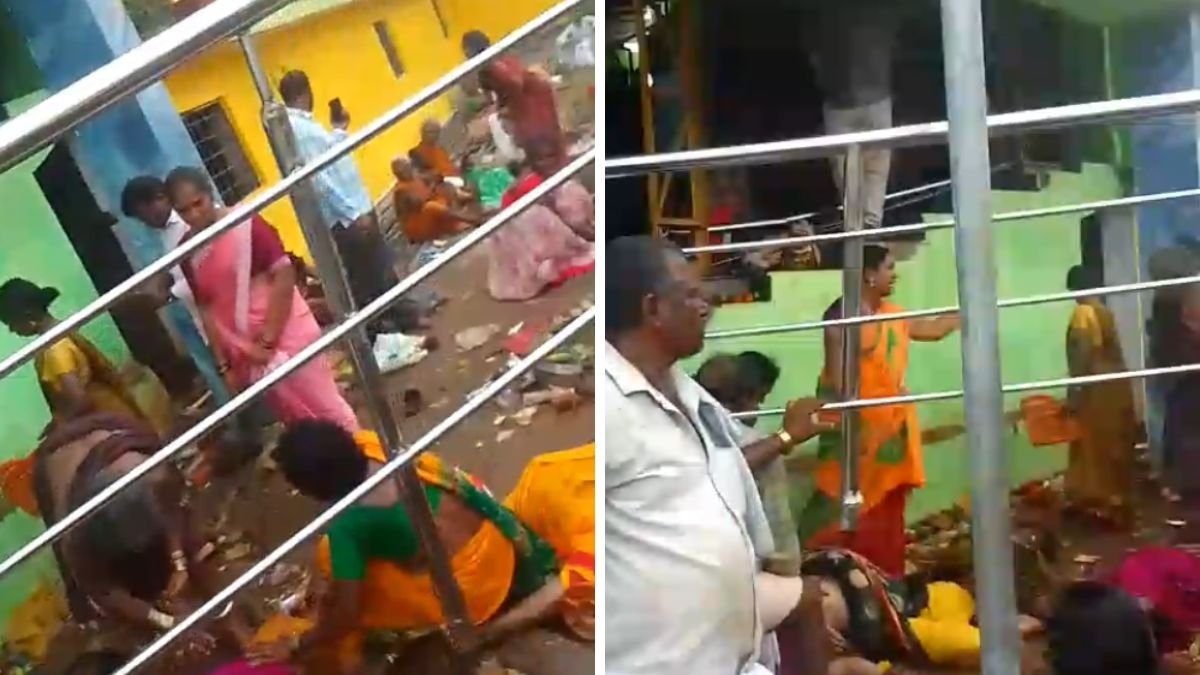 Five people died and several were injured in a stampede at the Venkateswara Swamy temple in Srikakulam district of Andhra Pradesh